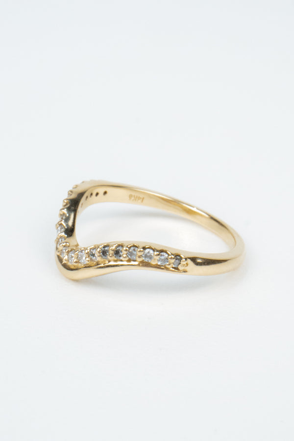 Lyla Contour Wedding Band