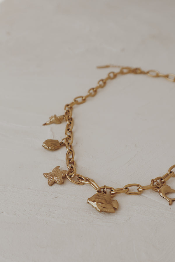 H20 Seashell Charm Necklace