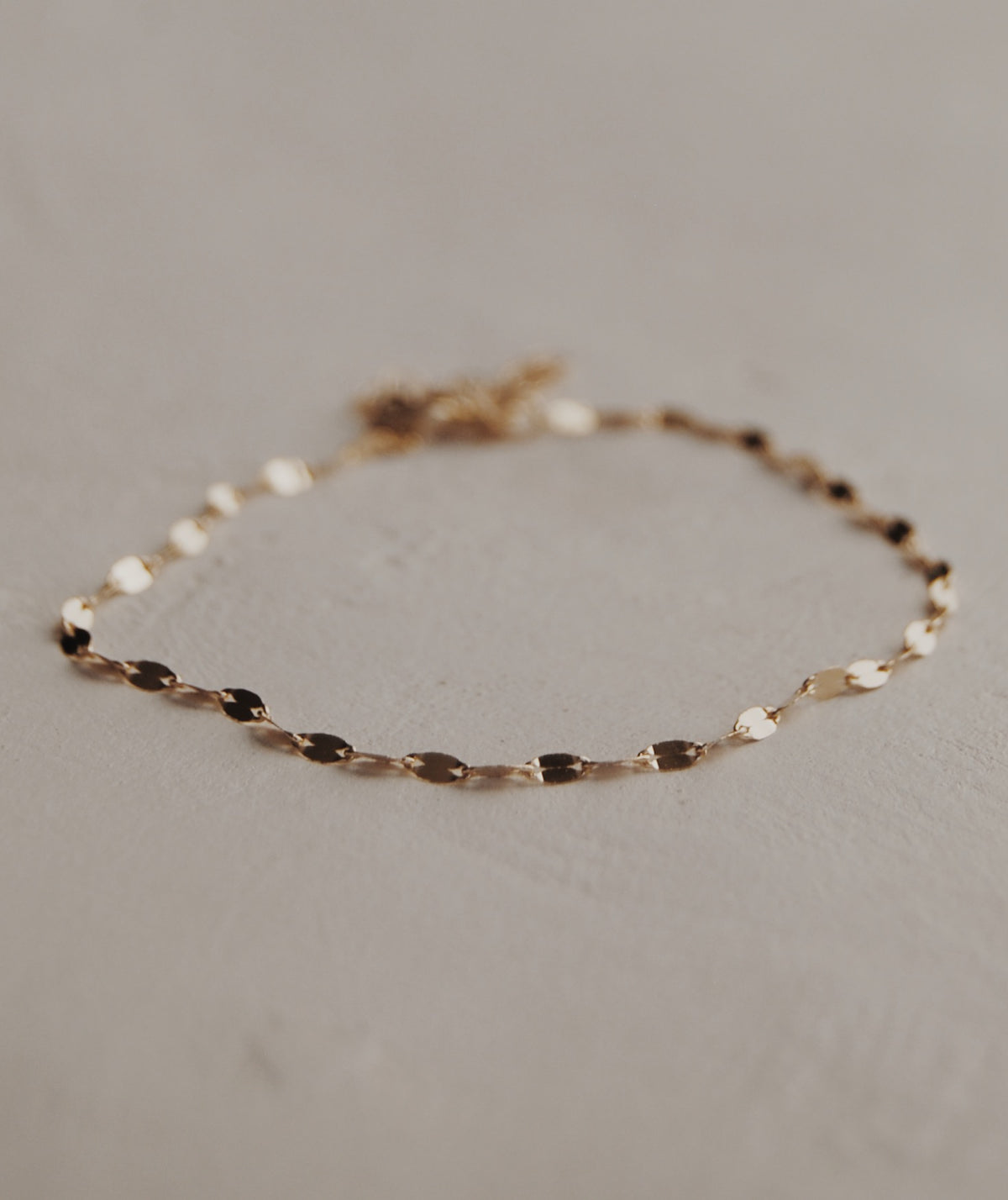 10k Sparkle Chain Bracelet