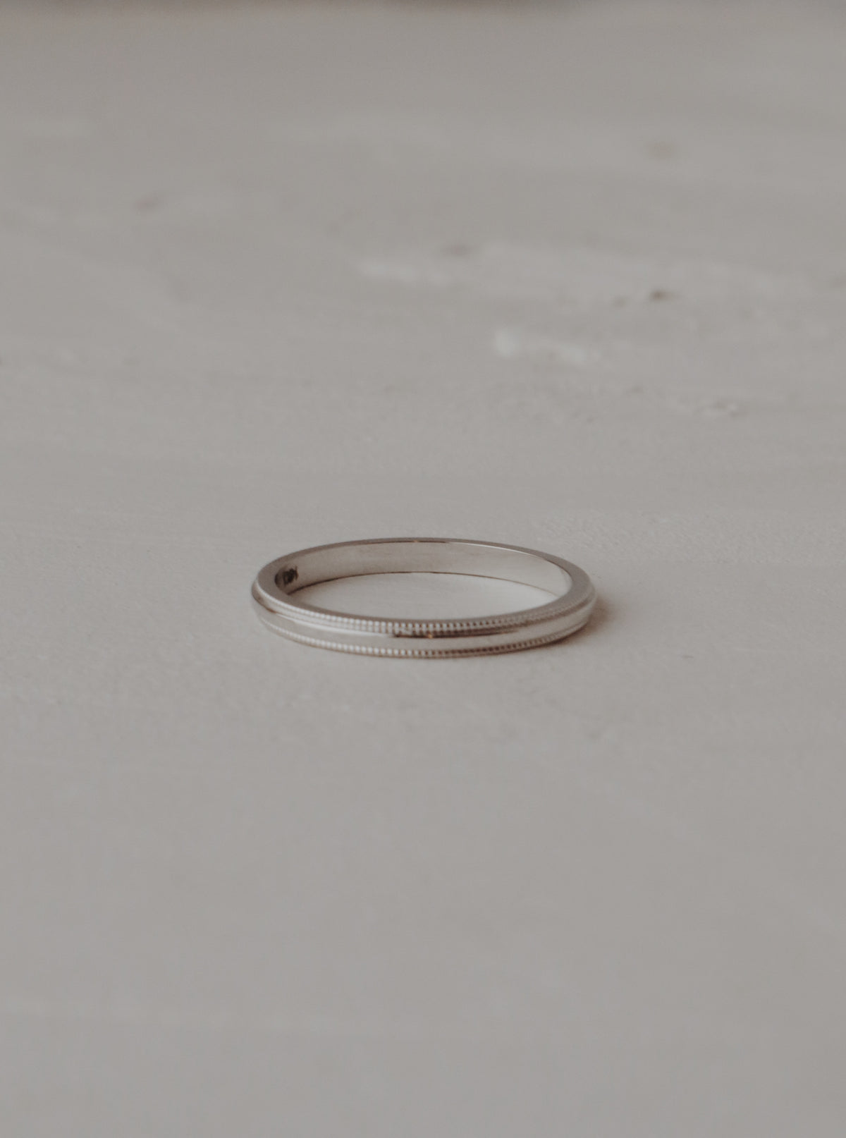 Women’s Parker Wedding Band - White Gold