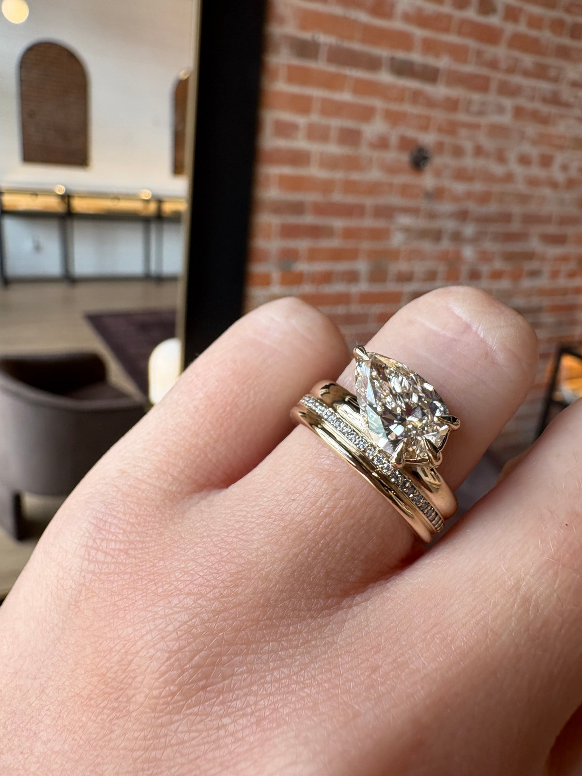 Payson Engagement Ring- 2.6ct Pear