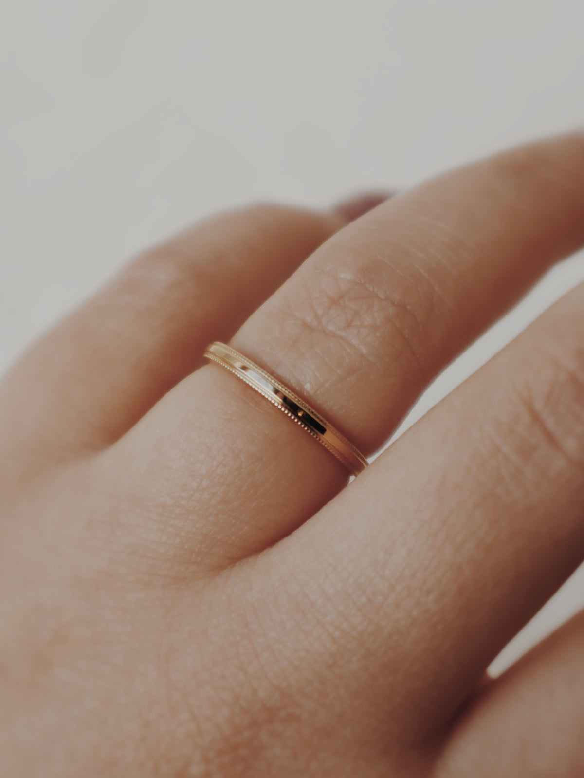 Women’s Parker Wedding Band - Yellow Gold