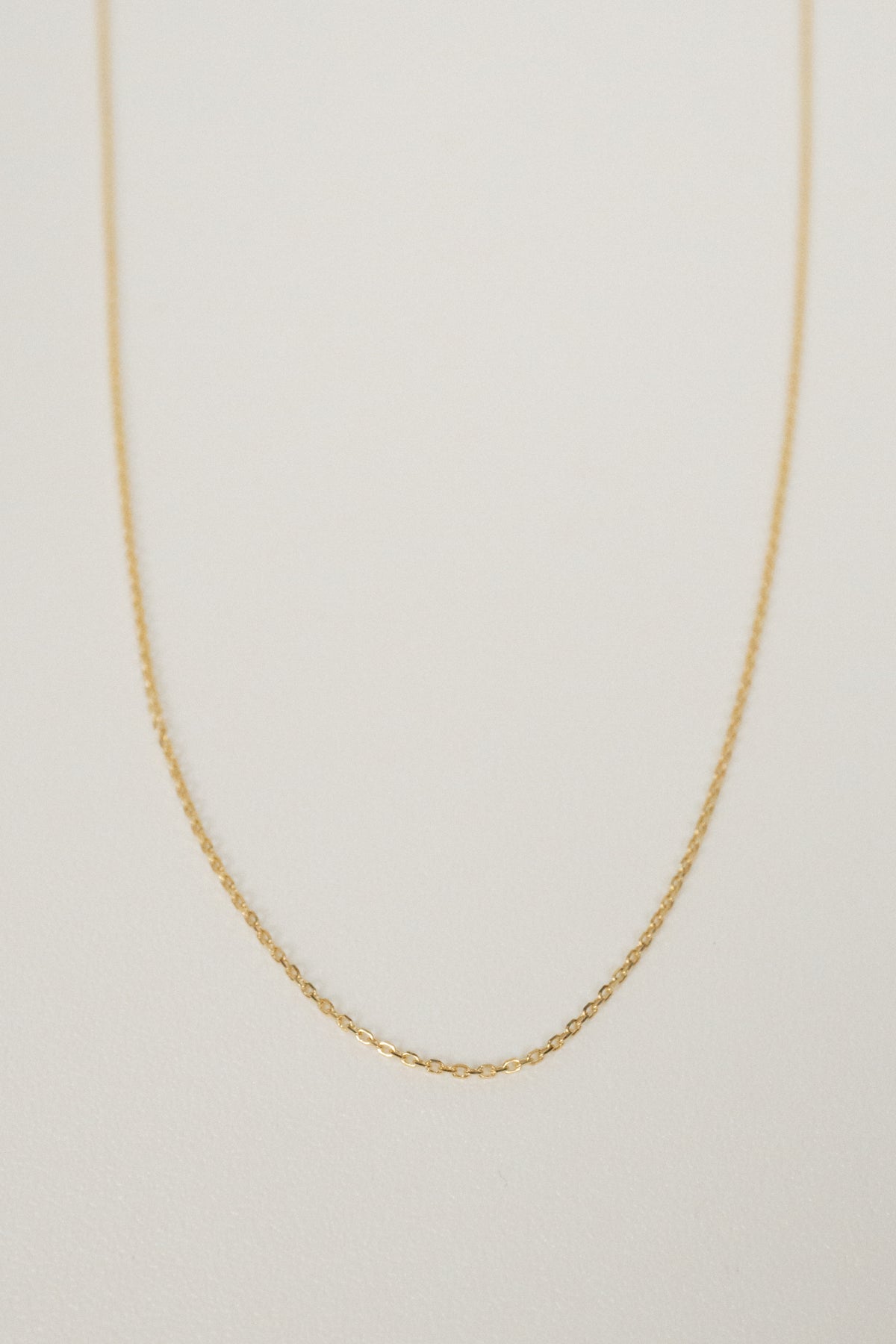 10k Simple Chain Necklace