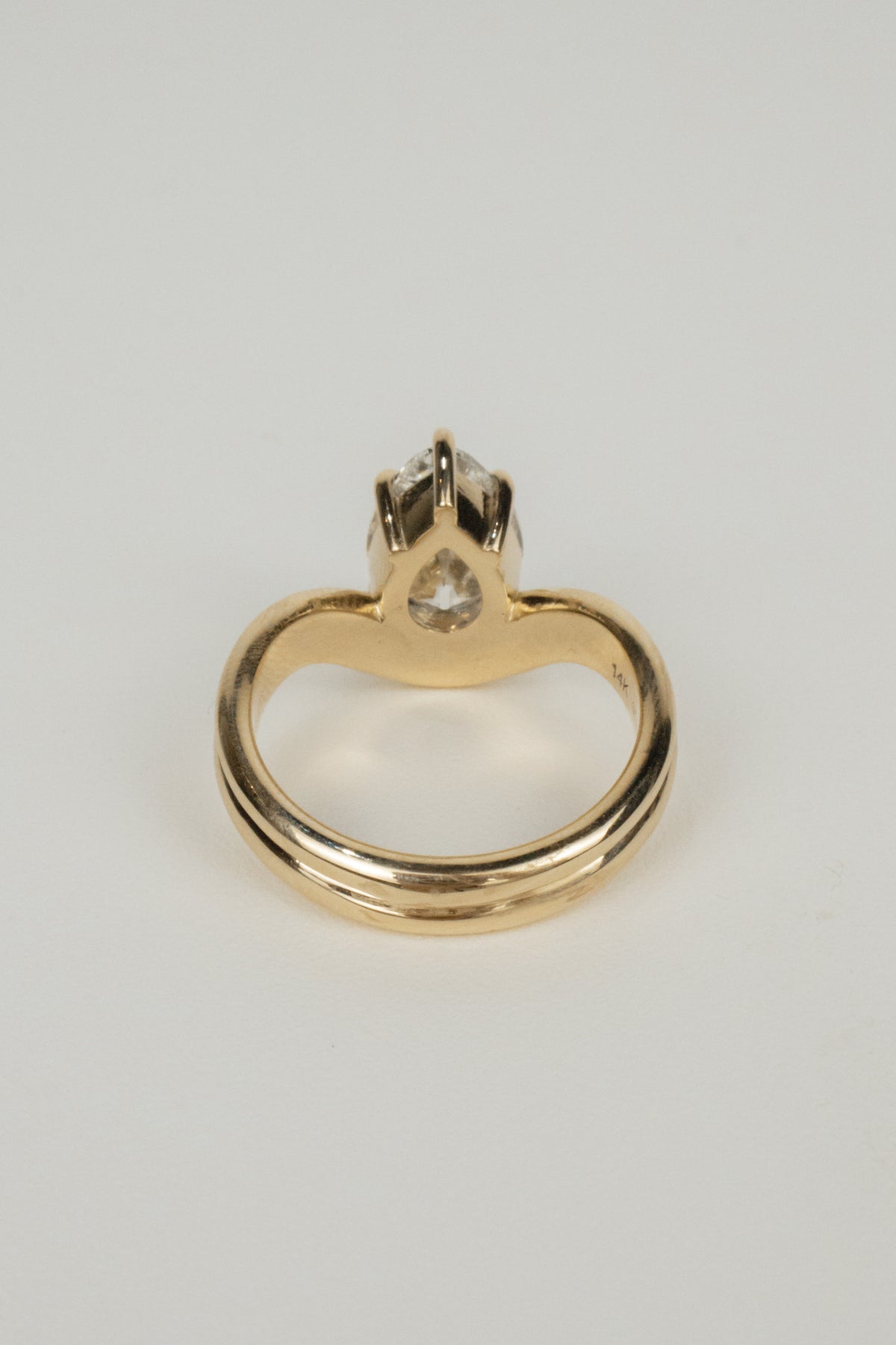 Tyler Engagement Ring- 2.5ct Antique Pear