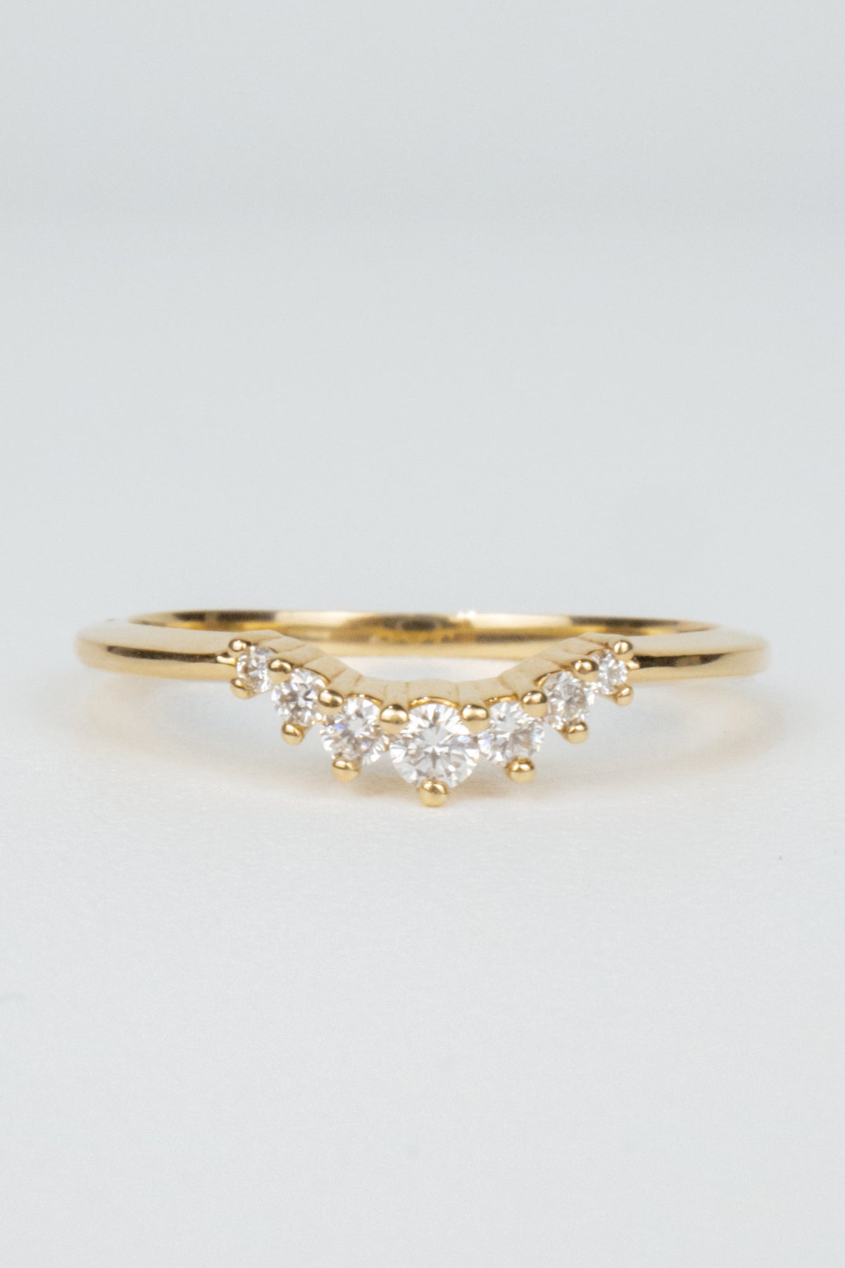 Polly Contour Wedding Band
