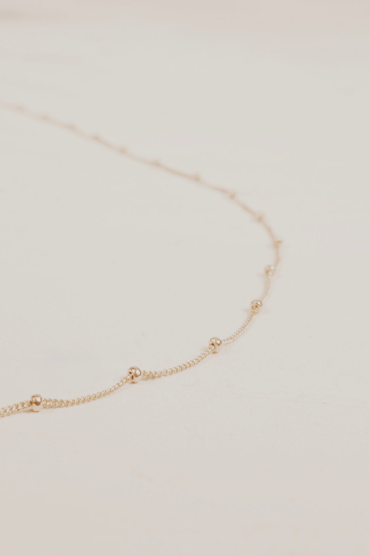 10k Satellite Chain Necklace