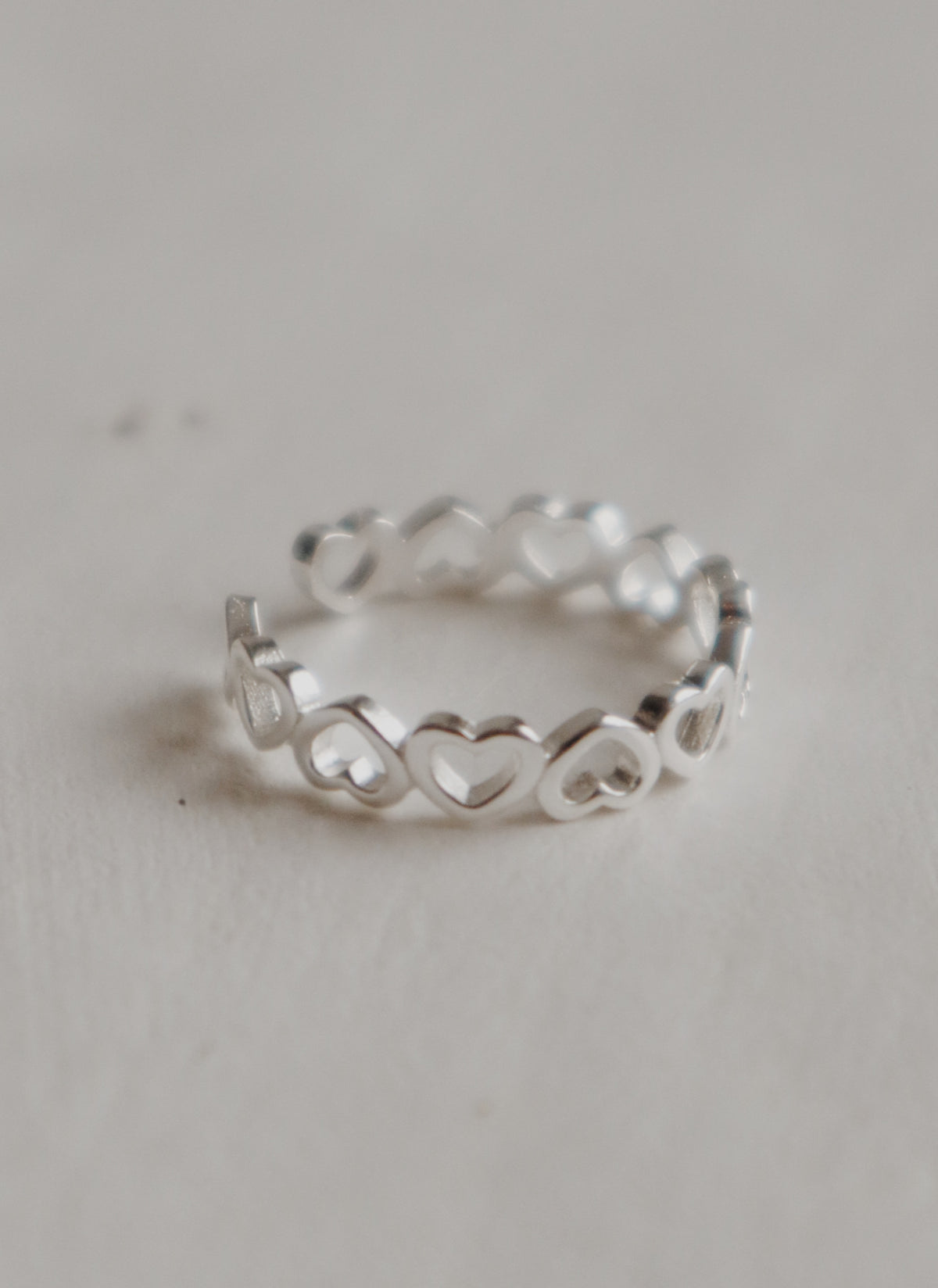 Racing Hearts Ring- Adjustable