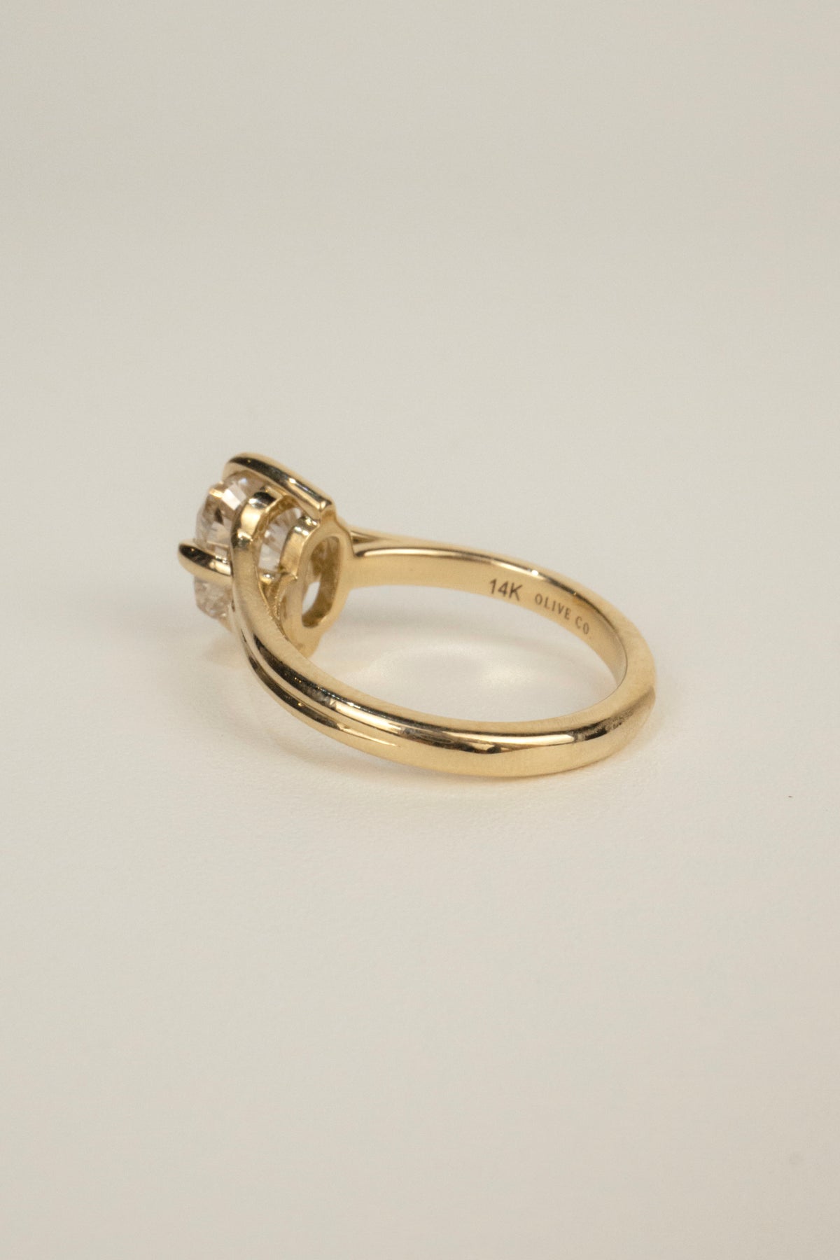 Sylvie Engagement Ring (Modified)- 2.7ct Specialty Champagne Cushion