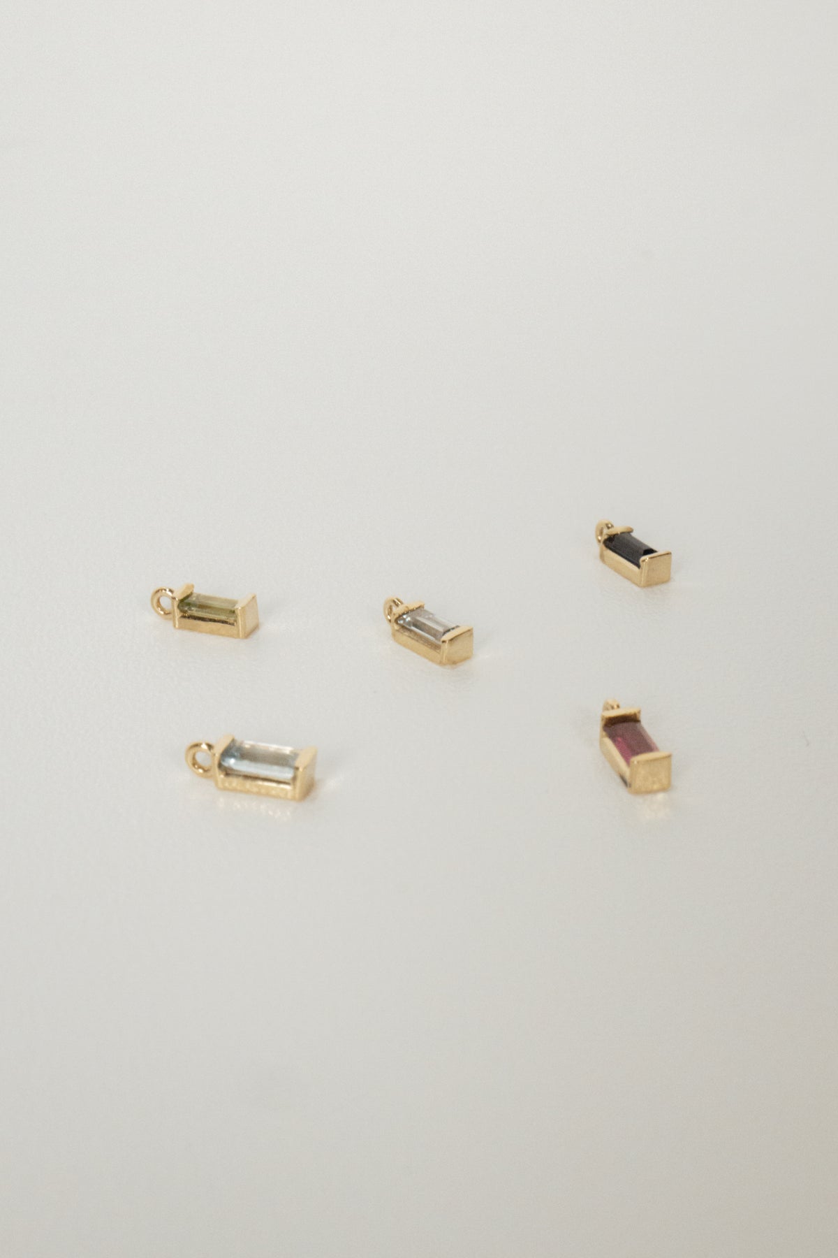 10K Birthstone Charms