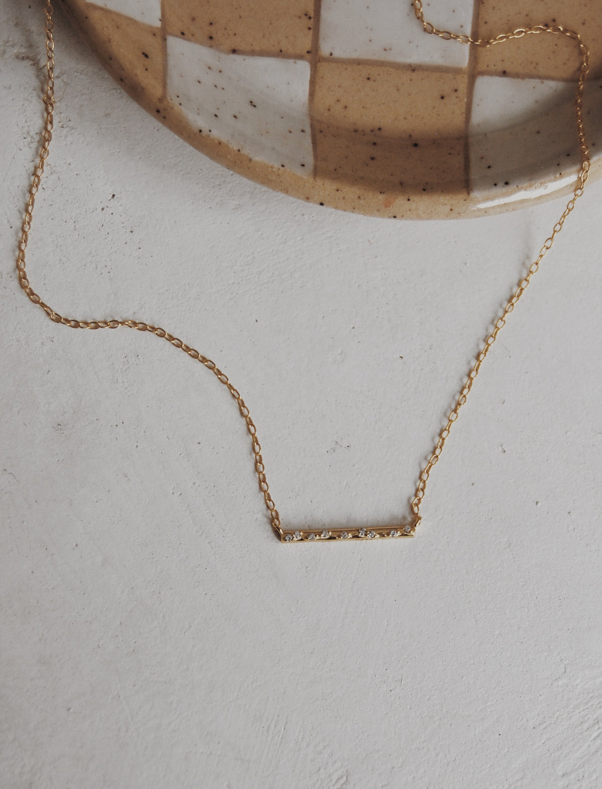 Sprinkle Bar Necklace