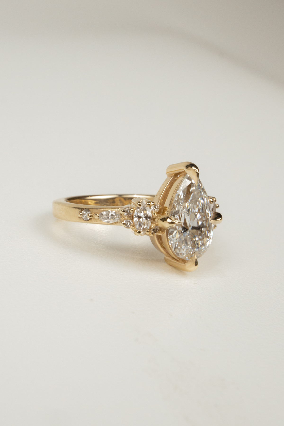 Madeline Engagement Ring- 1.5ct Pear