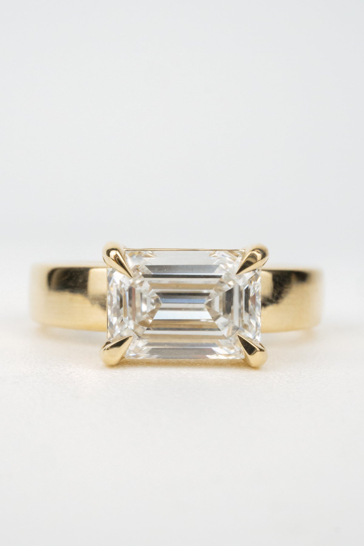 Charlotte Engagement Ring- 2ct Emerald-Cut