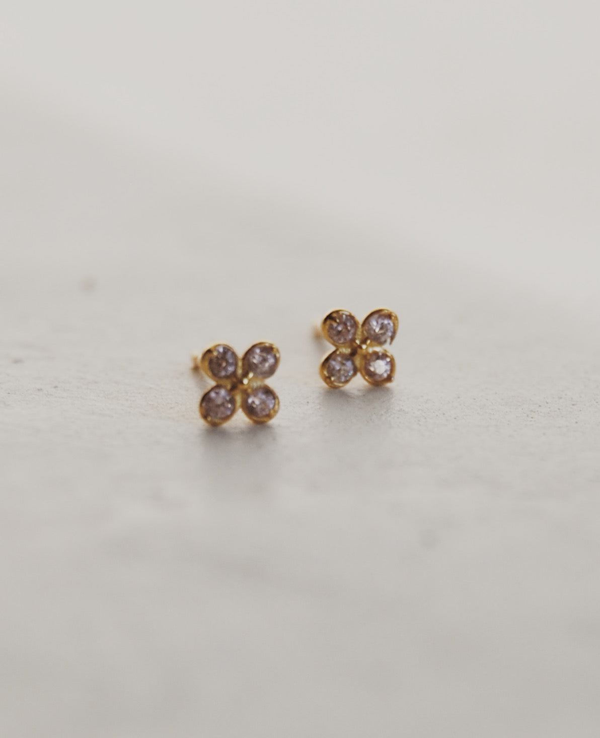 In Bloom Pink Stud Earrings