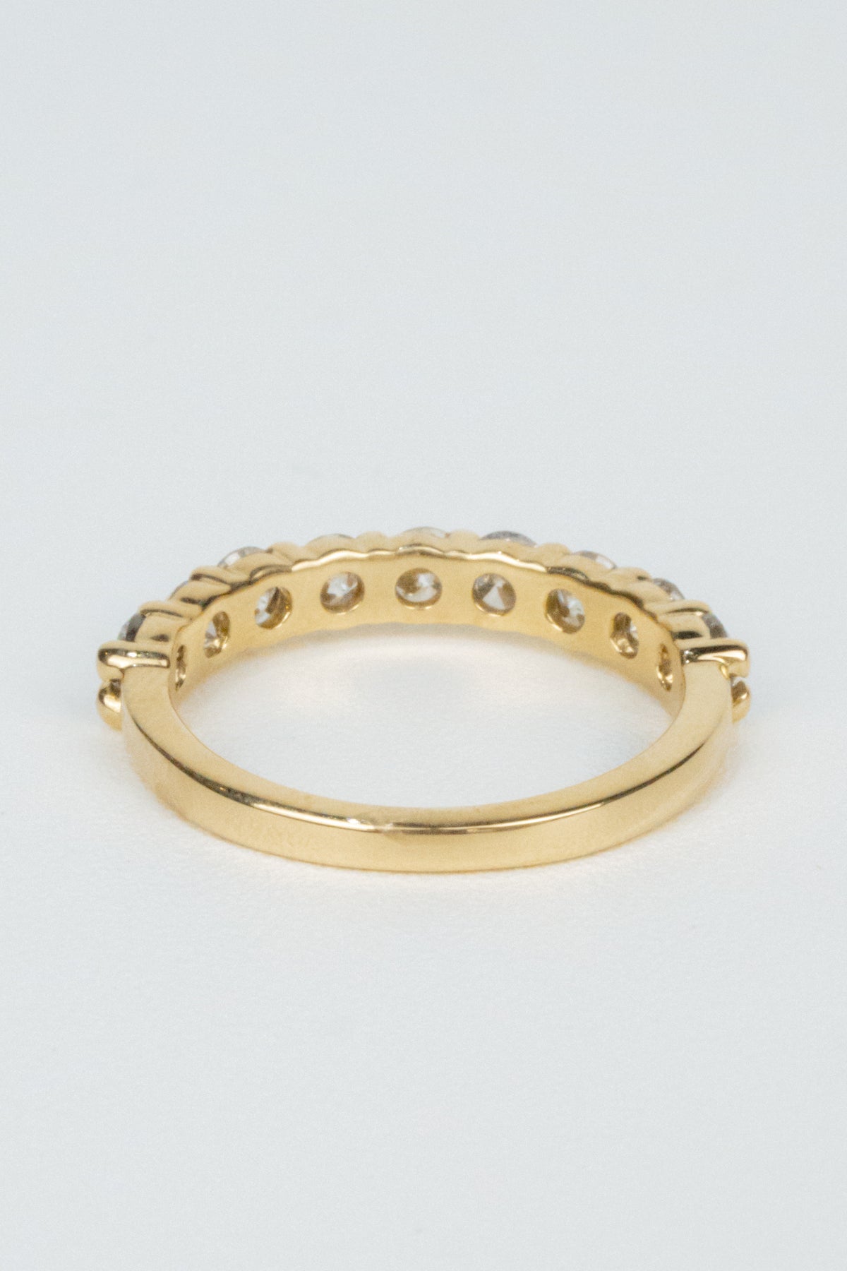 Quin Wedding Band- 3mm Stones