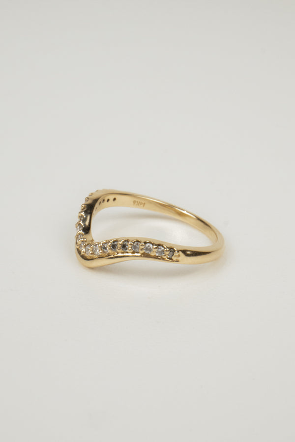 Lyla Contour Wedding Band