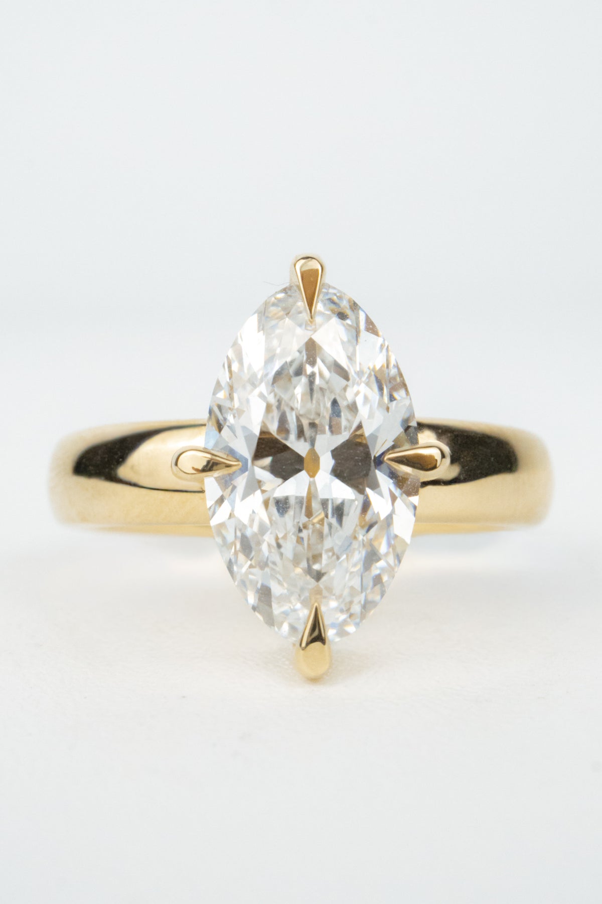 Rysen Engagement Ring- 2.7ct Moval