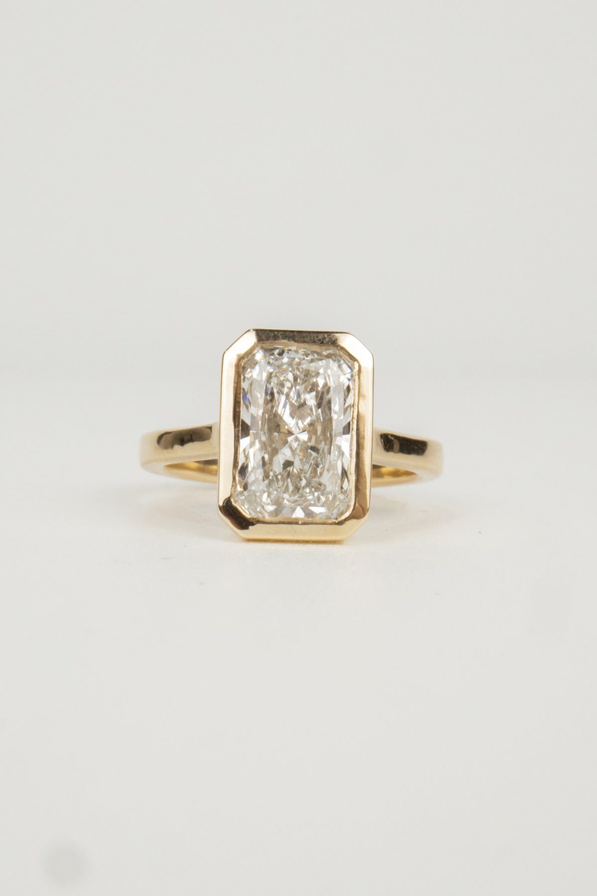 Carsyn Bezel Engagement Ring