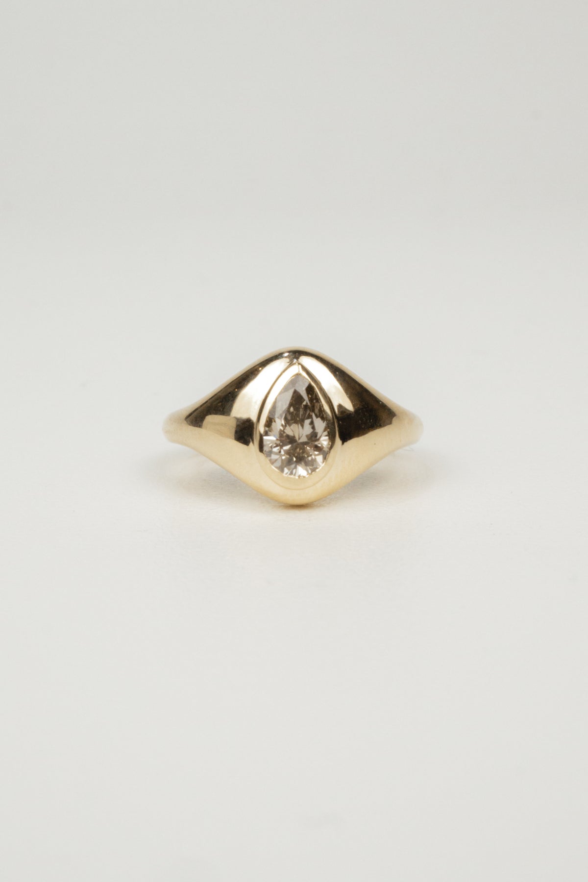 Selah Pinky Ring- 0.5ct Champagne Diamond