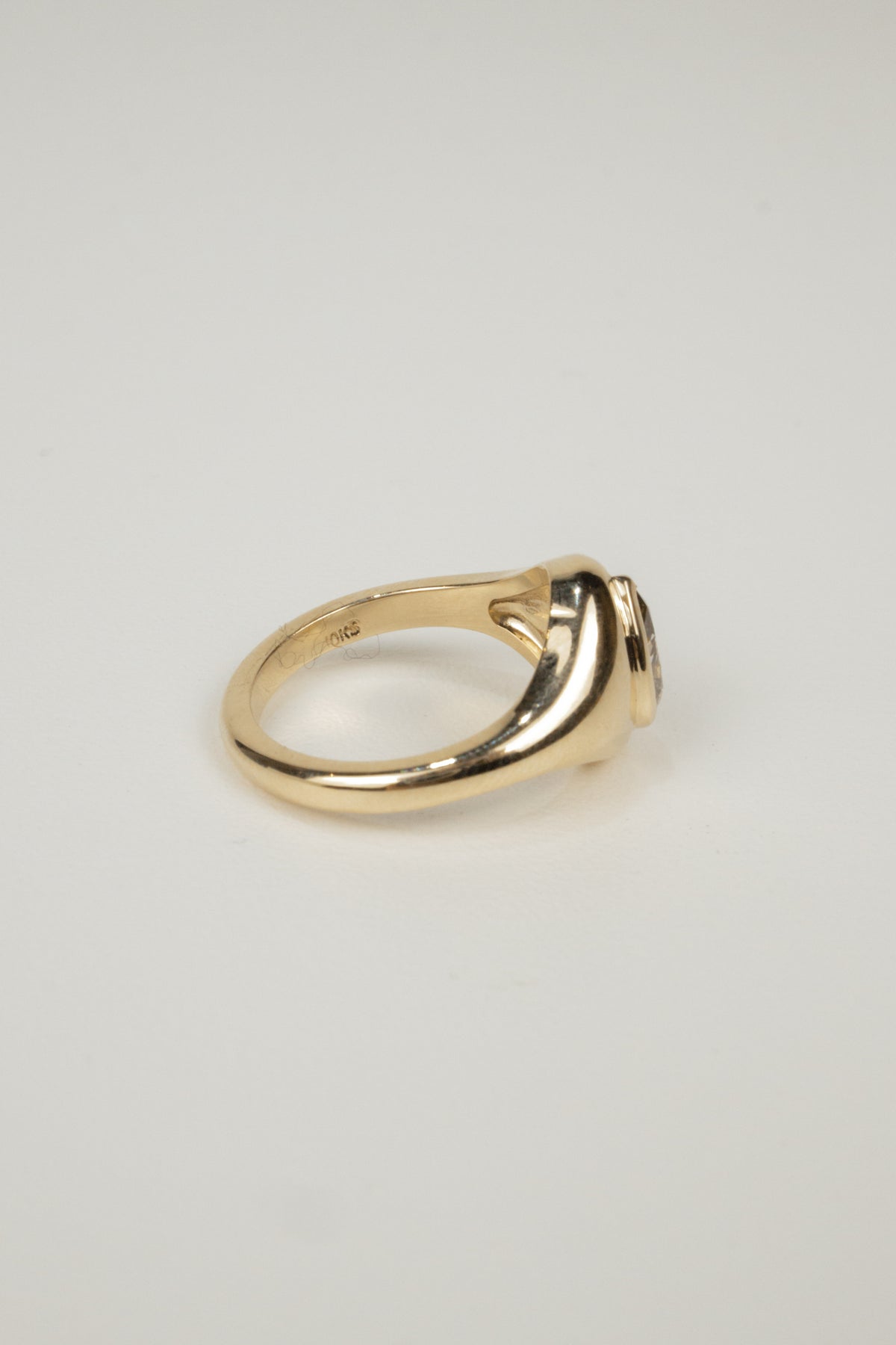 Selah Pinky Ring- 0.5ct Champagne Diamond