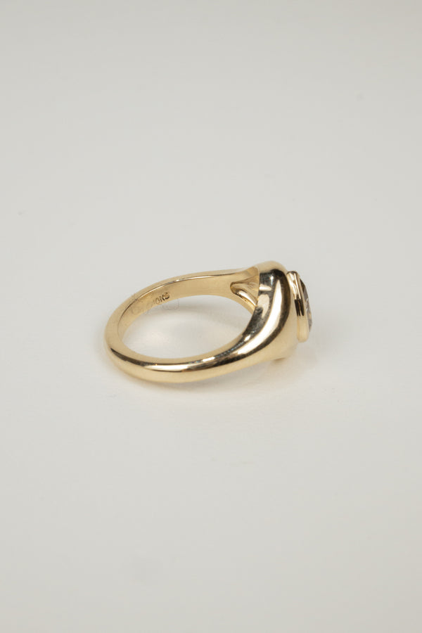 Selah Pinky Ring- 0.5ct Champagne Diamond