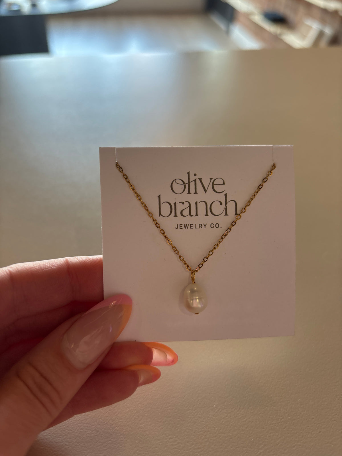 Adrianna Pearl Necklace