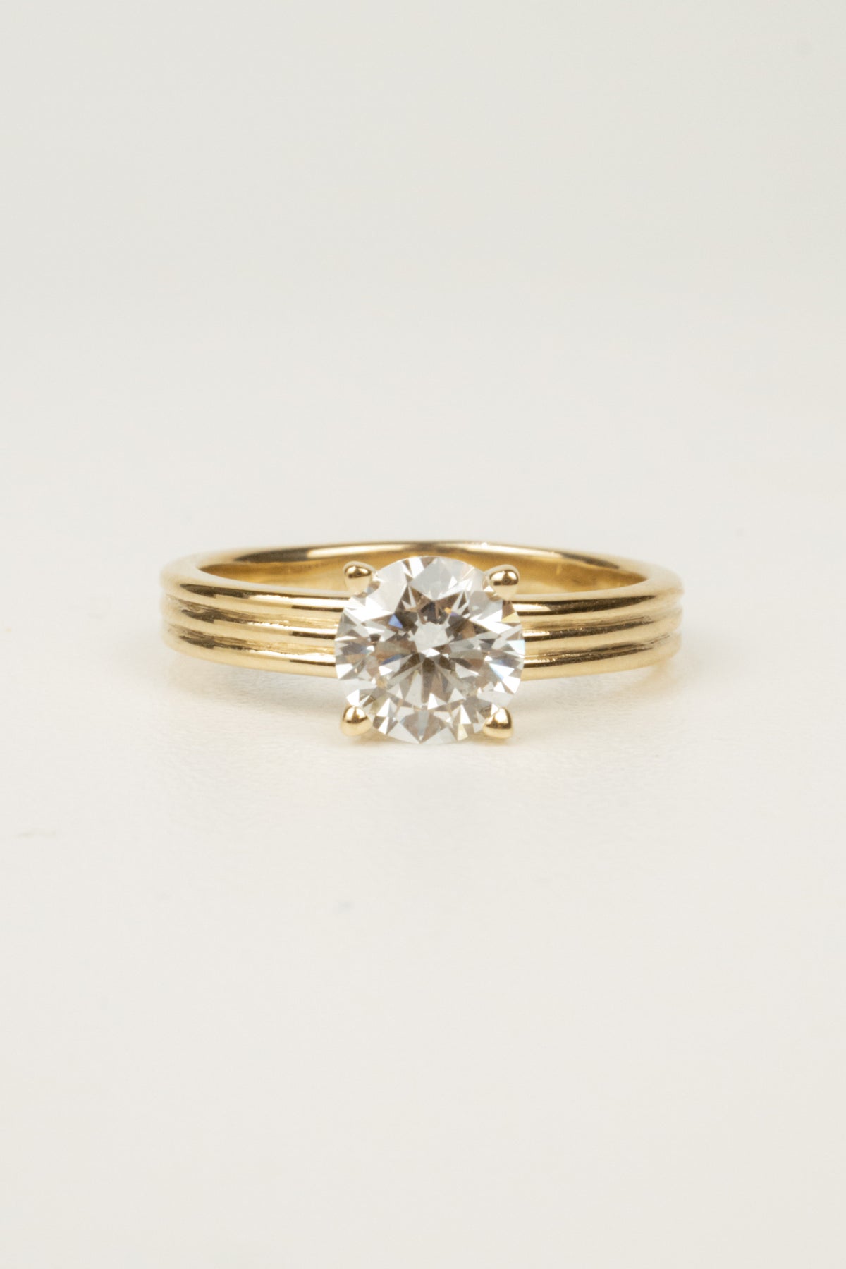 Scottie Engagement Ring- 1ct Round