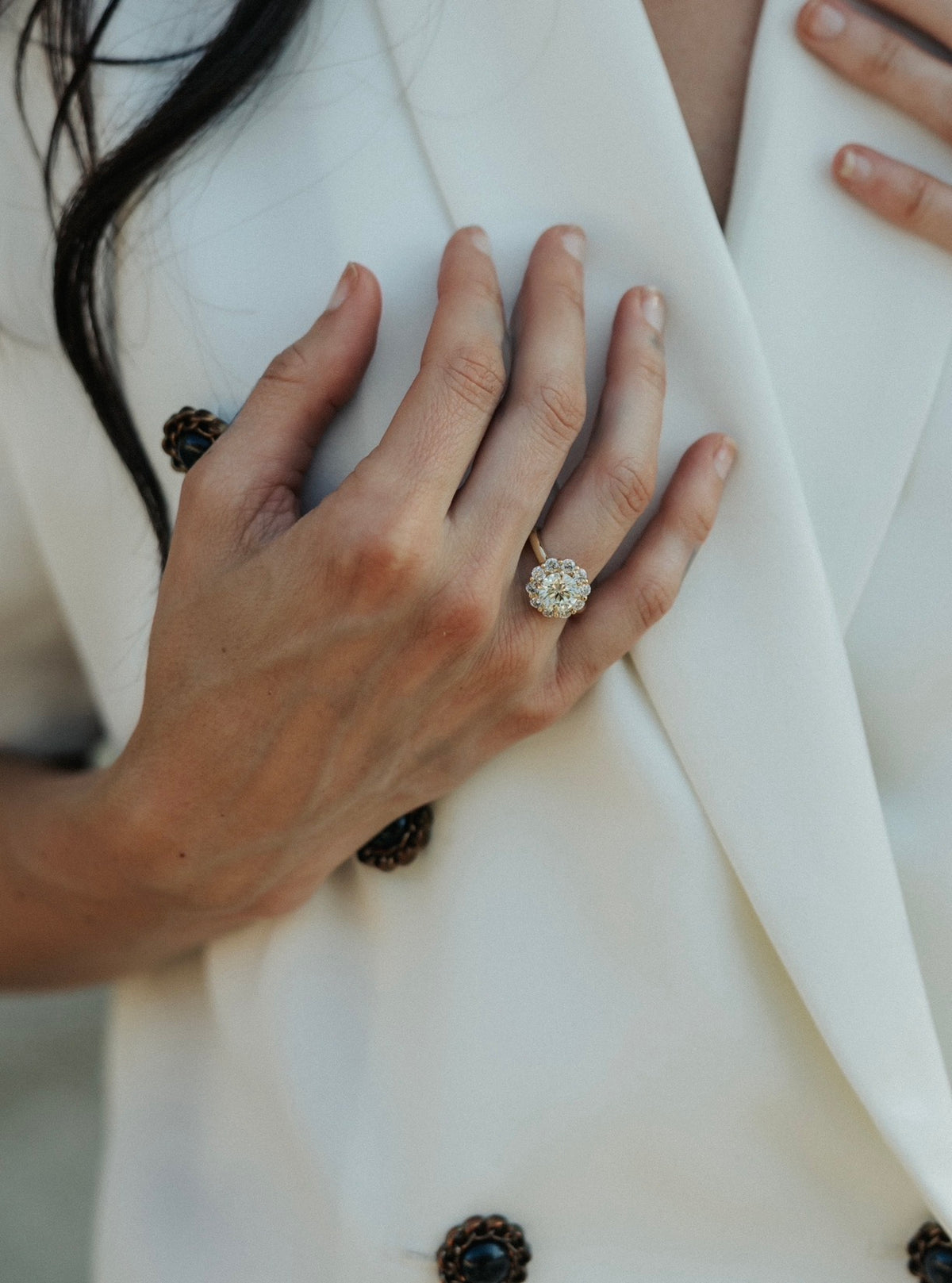 Iverson Engagement Ring- 3.39ctw Yellow Round