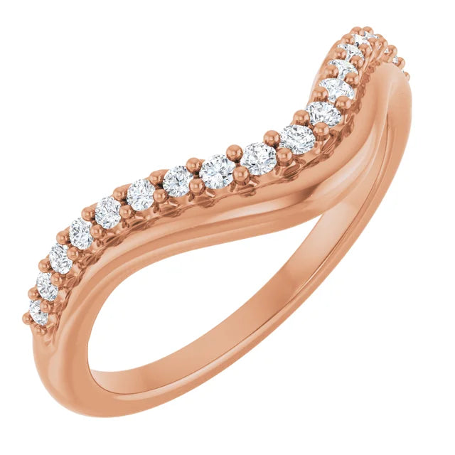 Lyla Contour Wedding Band