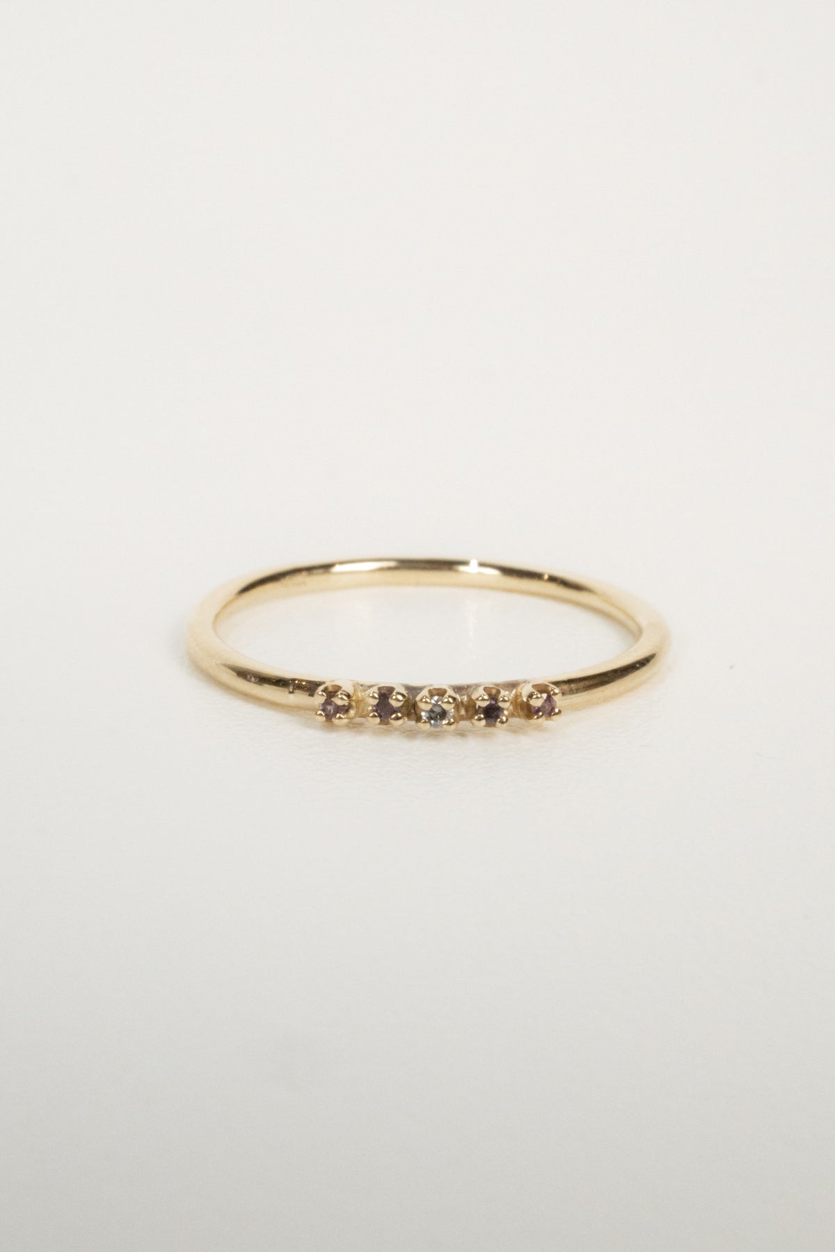 14K Hattie Pink Gradient Ring