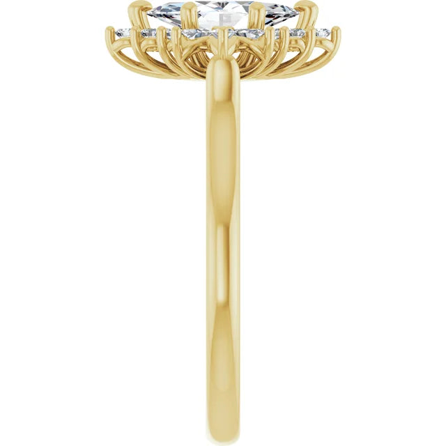 Collette Engagement Ring - Yellow Gold