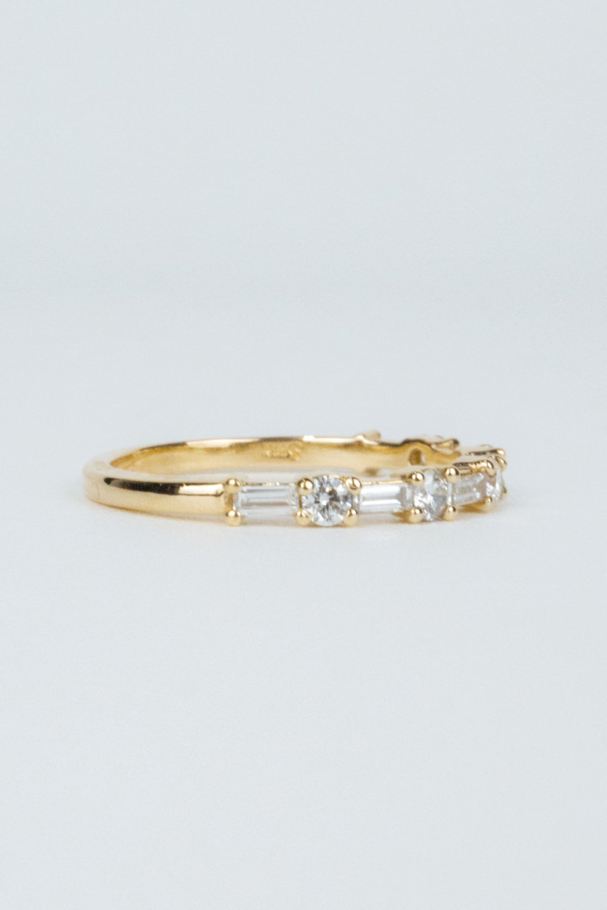 Haven Wedding Band- Yellow Gold