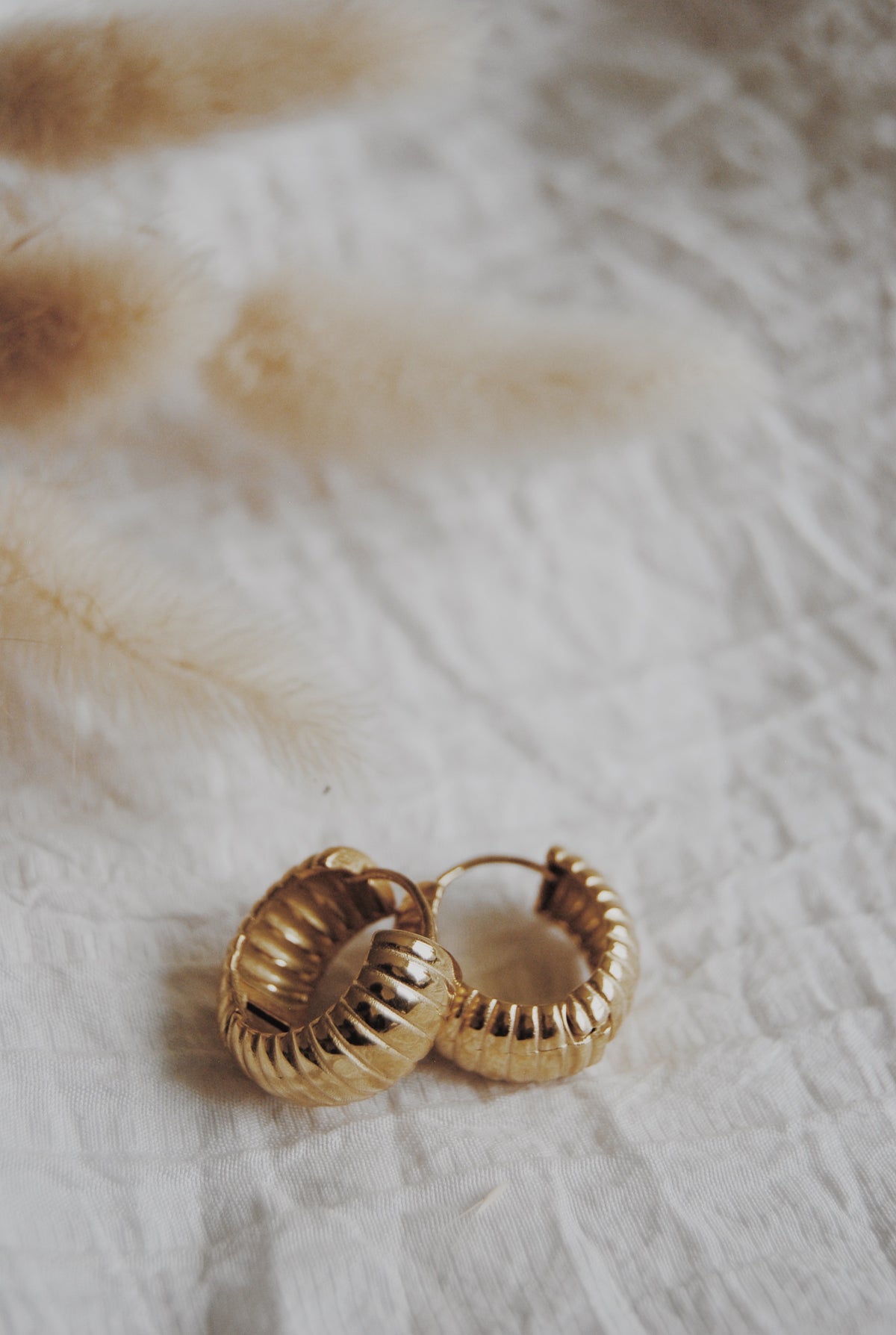 Rochelle Chunky Hoop Earrings