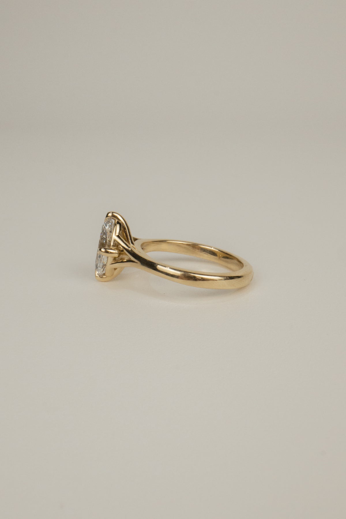Elliot Engagement Ring- 1.5ct Antique Cut Moval