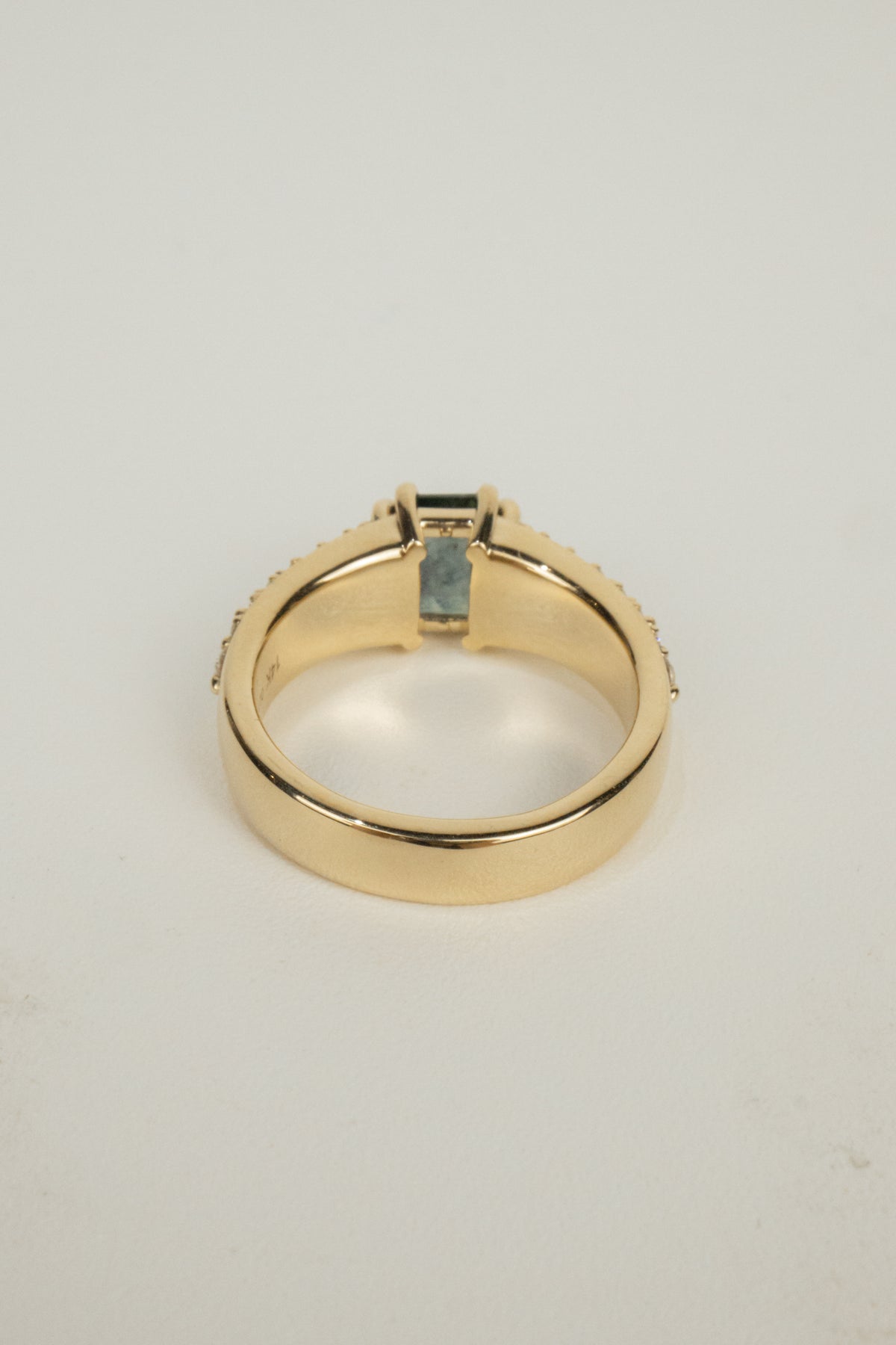 Madden Engagement Ring- 1.6ct Natural Portrait Sapphire
