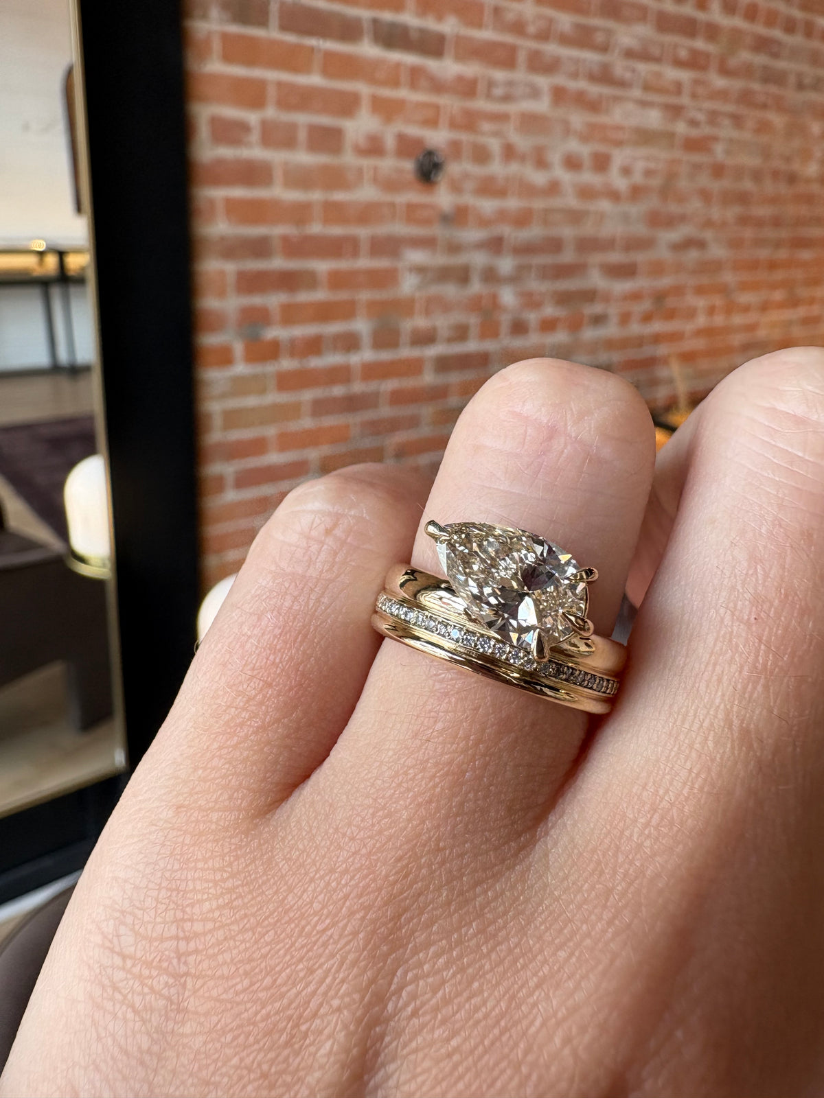 Payson Engagement Ring- 2.6ct Pear