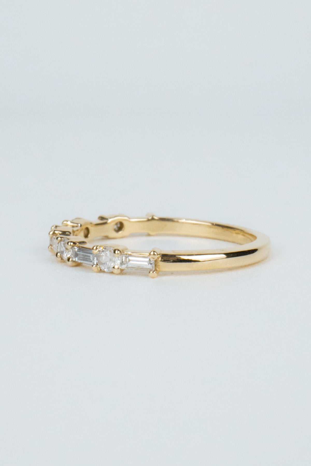 Haven Wedding Band- Yellow Gold
