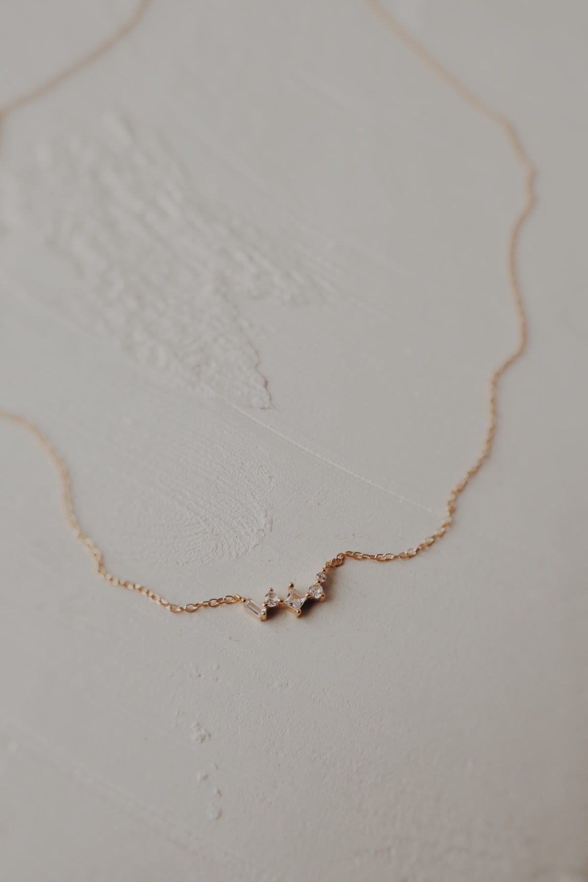 Amelia Cluster Necklace