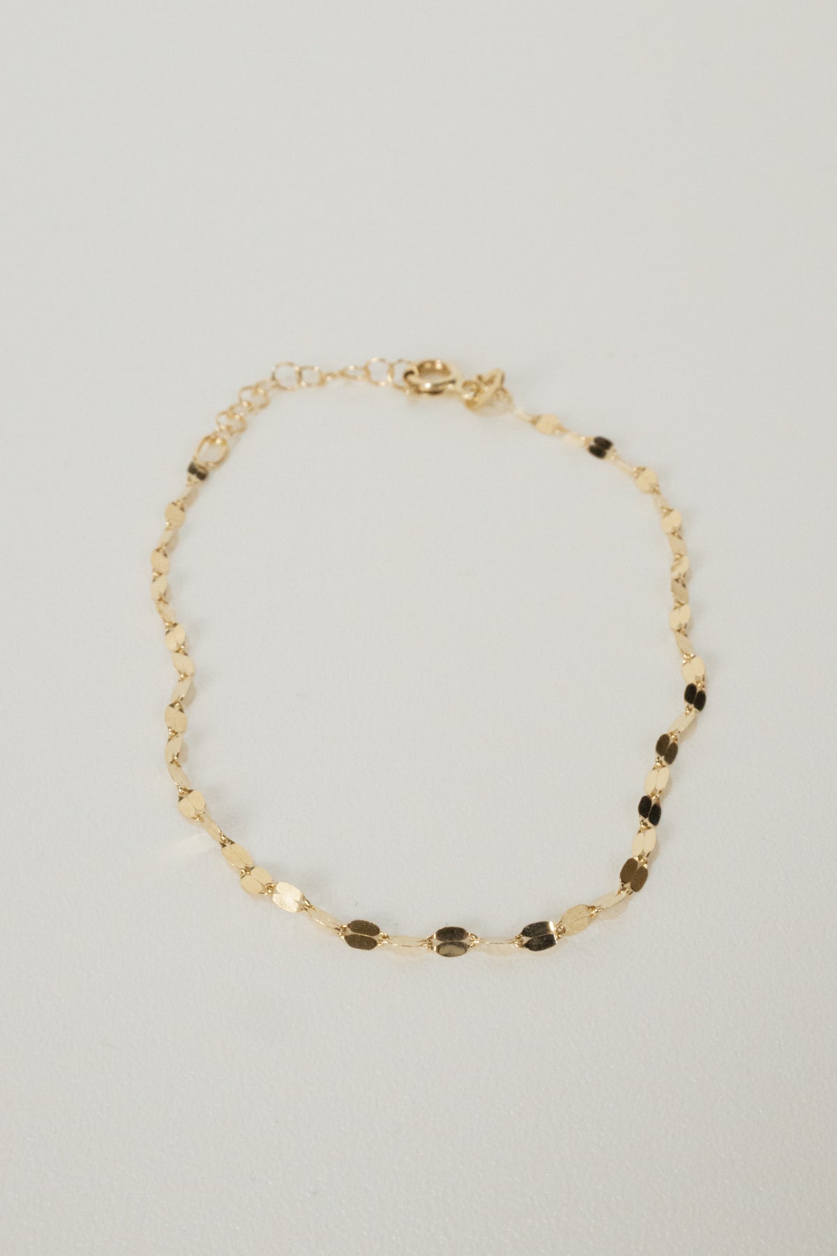 10k Mila Sparkle-Chain Bracelet