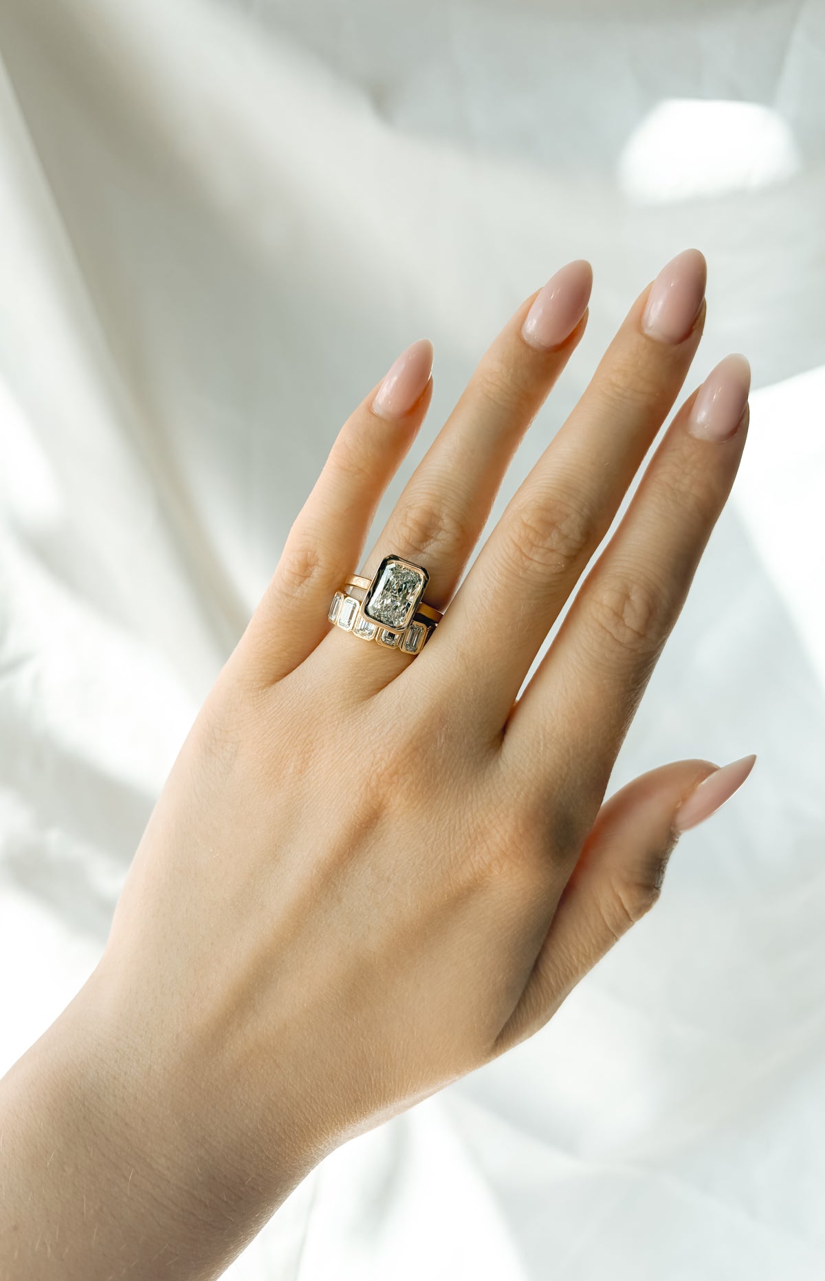 Carsyn Bezel Engagement Ring