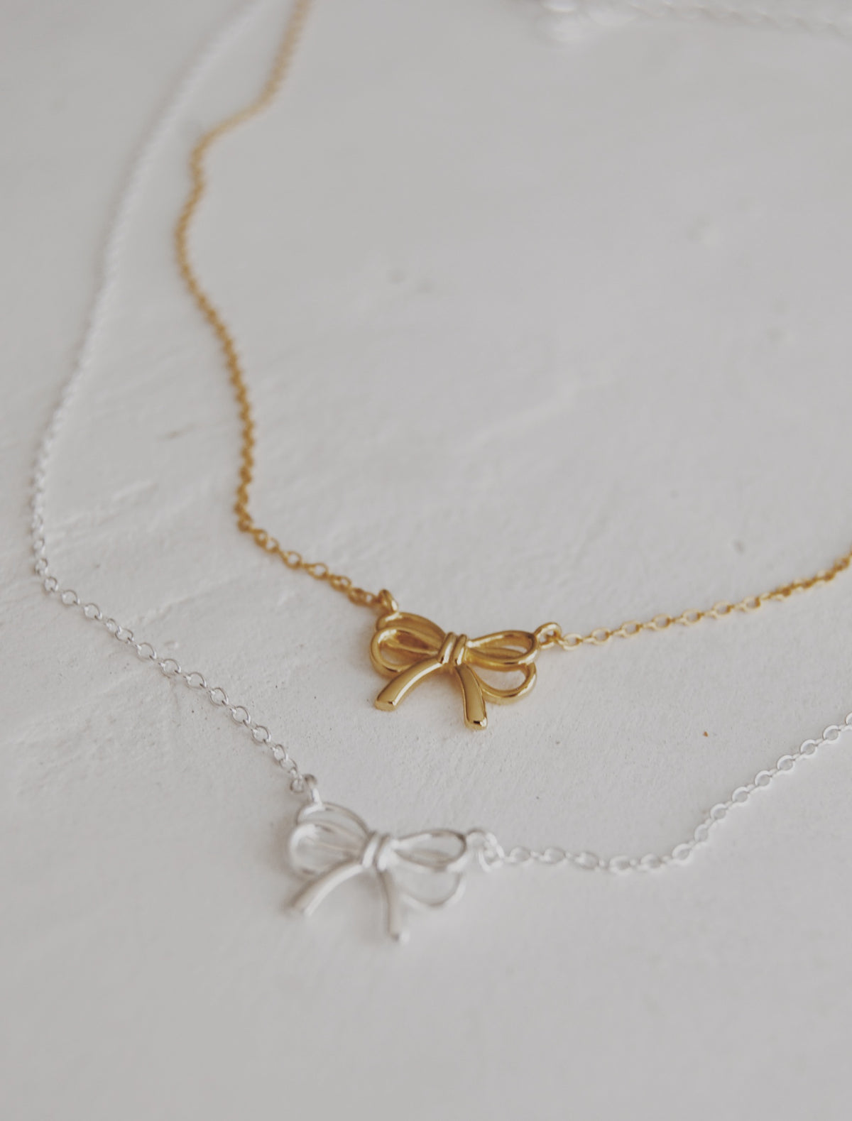 Ribbon Bow Necklace