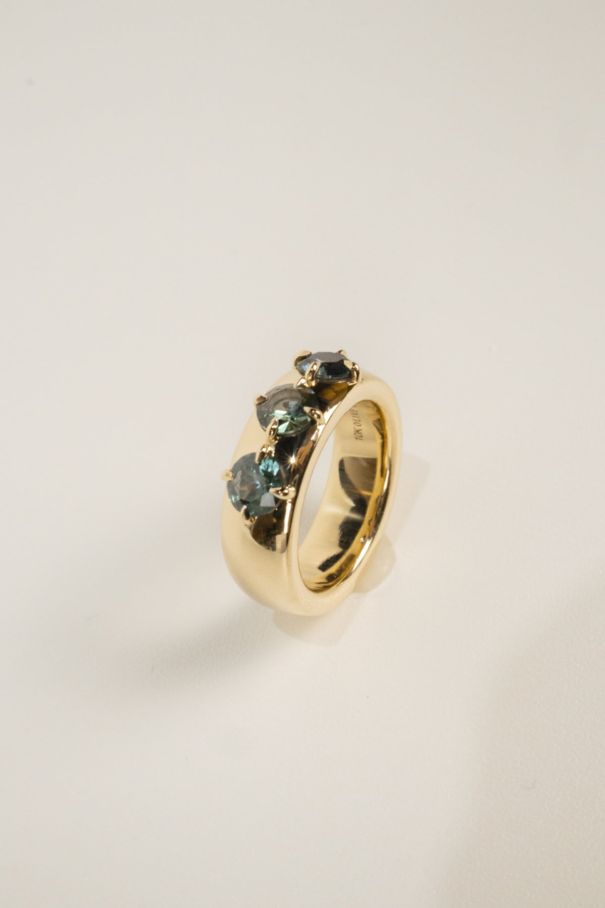 Halston Engagement Ring- 1.9ctw Natural Sapphires