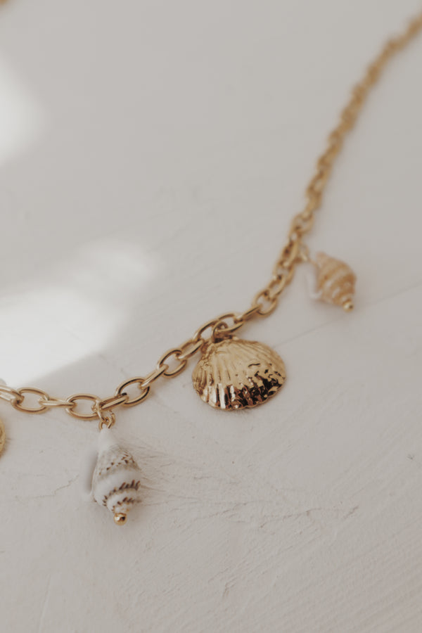 Tidal Wave Charm Necklace