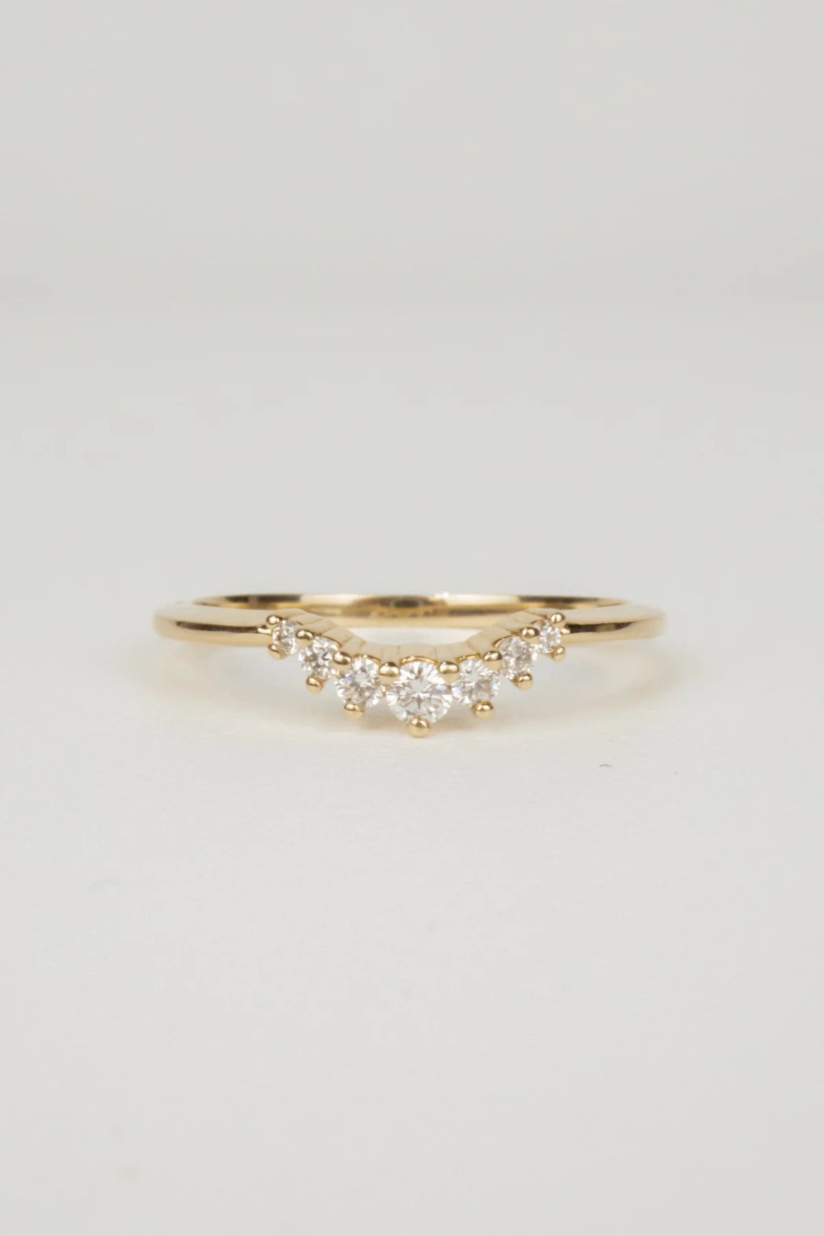 Polly Contour Wedding Band