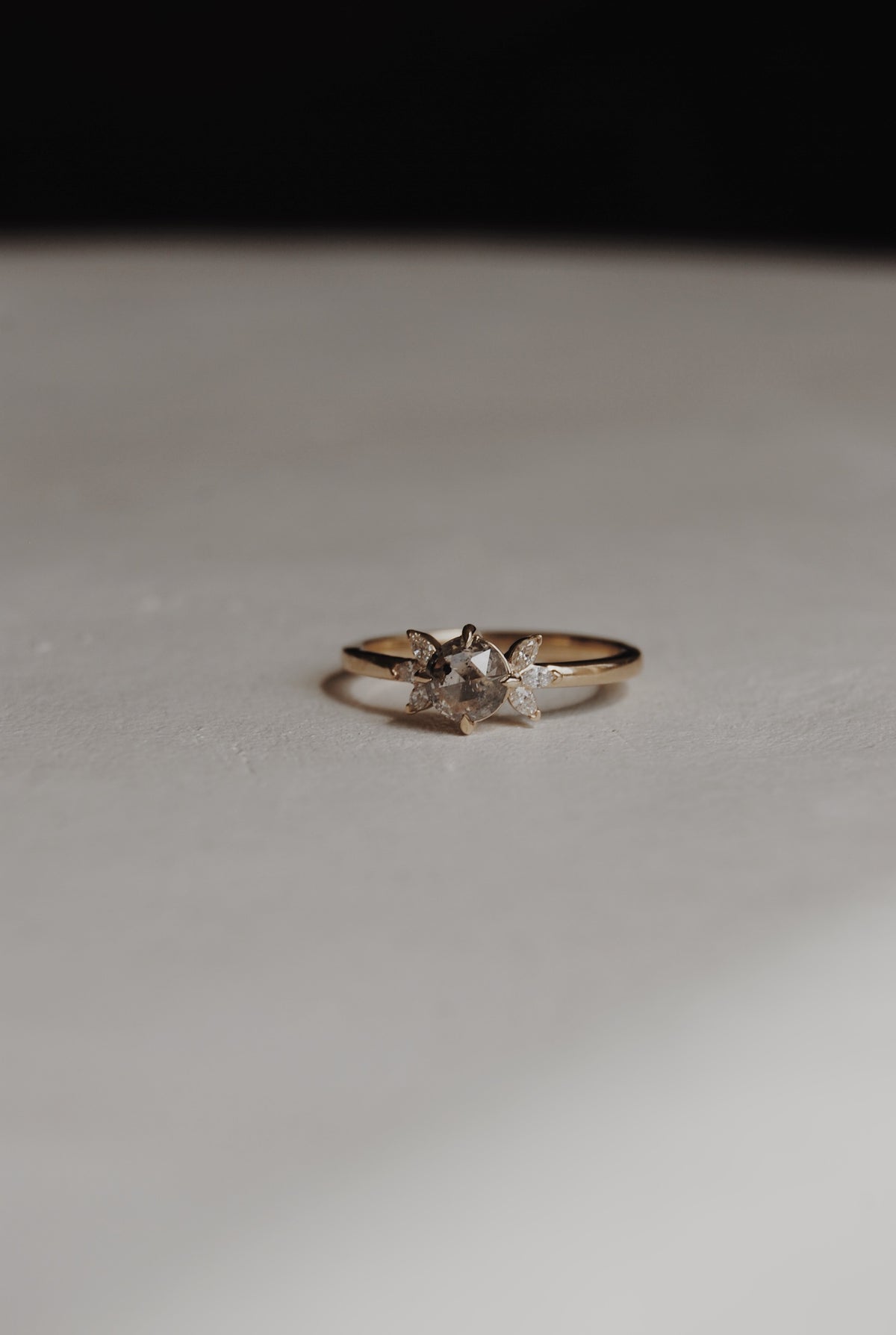 Auden Salt & Pepper Engagement Ring