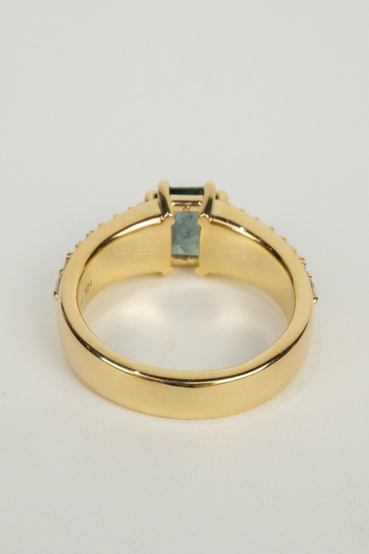 Madden Engagement Ring- 1.6ct Natural Portrait Sapphire