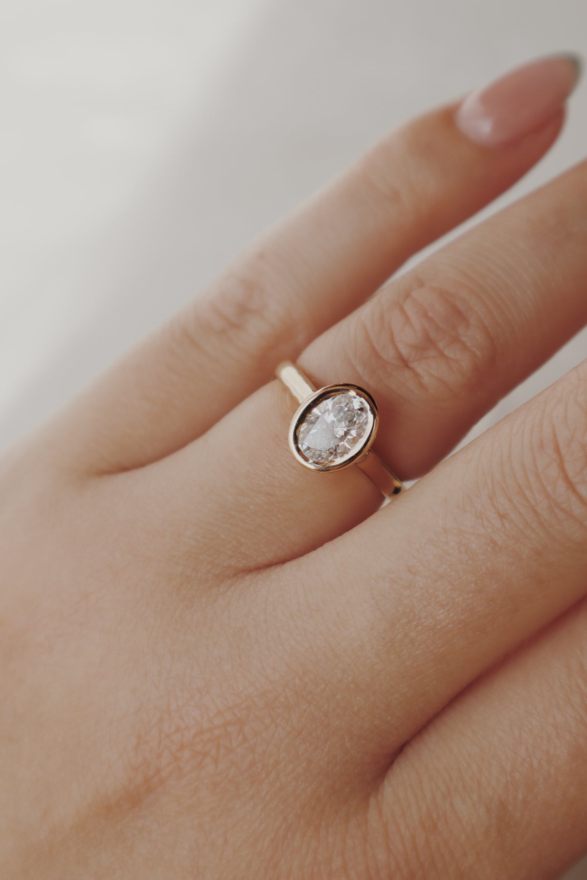 Sutton Engagement Ring w Hidden Pavè