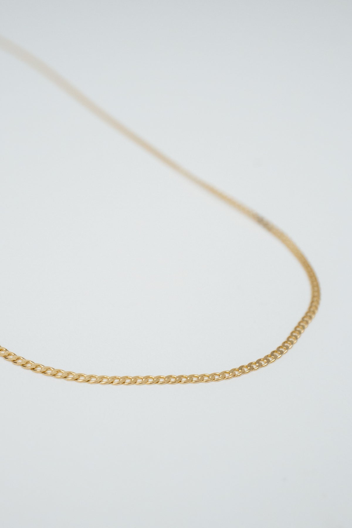 14K Veya Curb Chain Necklace