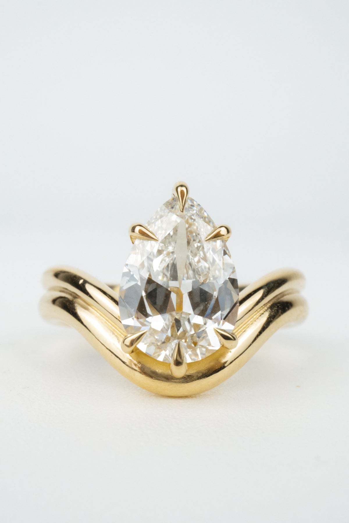 Tyler Engagement Ring- 2.5ct Antique Pear