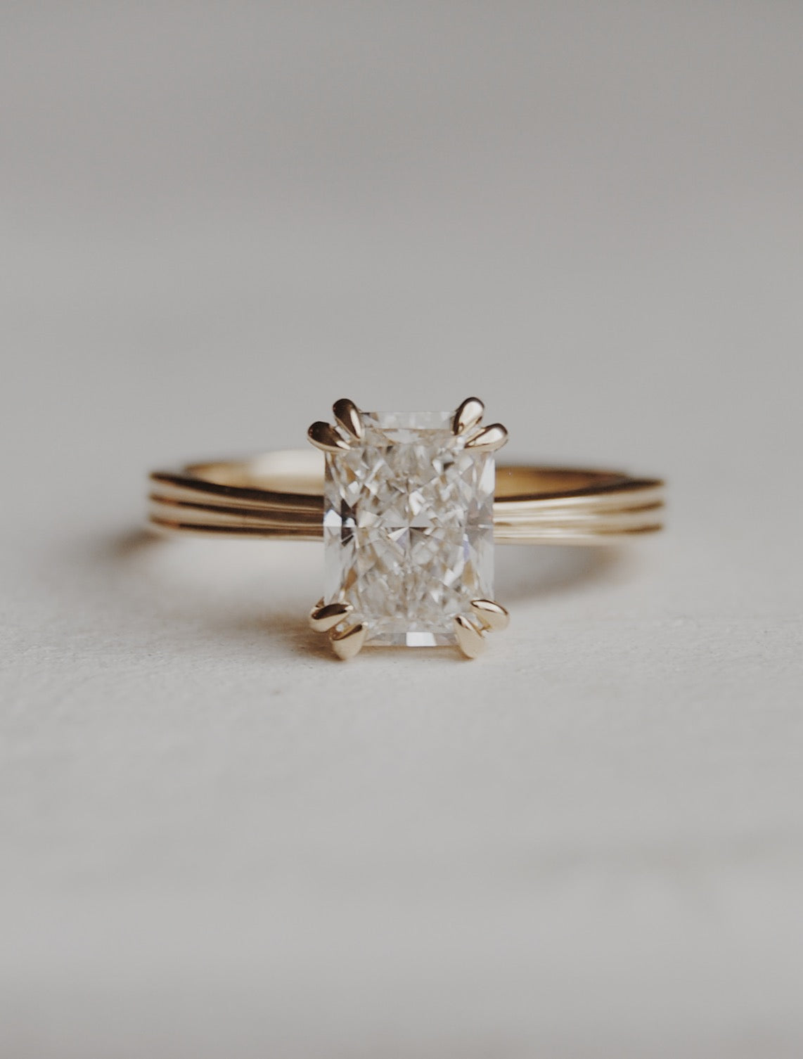 Arlie Radiant-Cut Engagement Ring