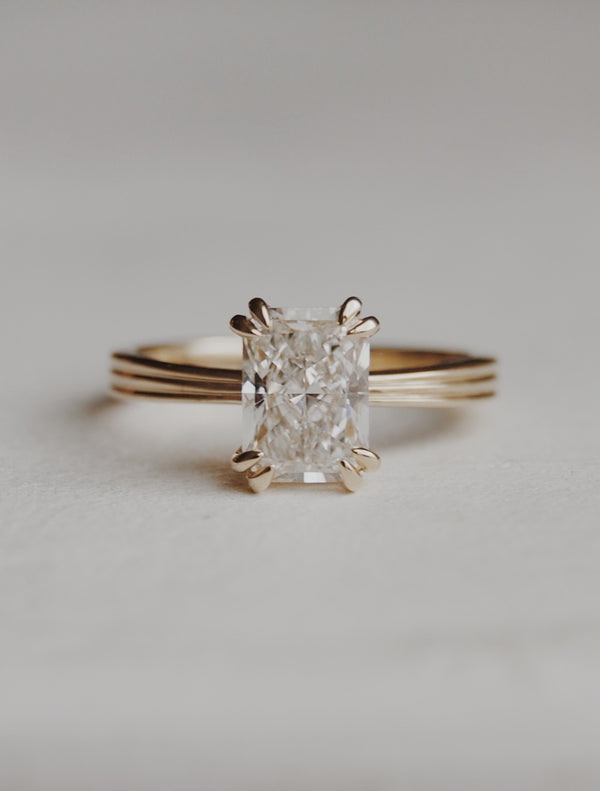 Arlie Radiant-Cut Engagement Ring